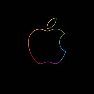 Apple logo iPhone X wallpaper
