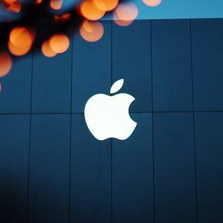 Apple logo iPhone X wallpaper