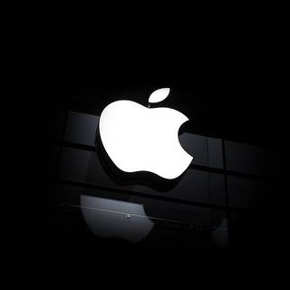 Apple logo iPhone X wallpaper