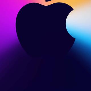 Apple logo iPhone X wallpaper
