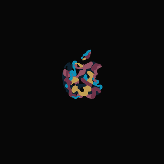 Apple logo iPhone X wallpaper