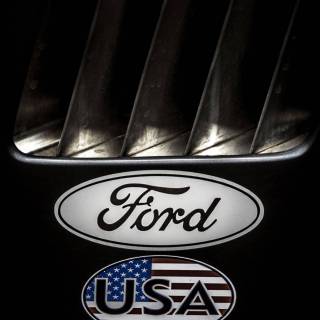 Ford logo iPhone wallpaper