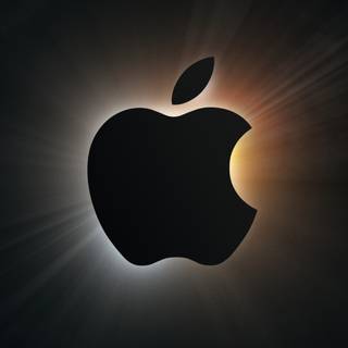 Apple logo iPhone X wallpaper