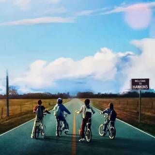 Stranger Things iPhone 7 wallpaper