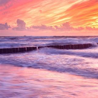 iPhone X sunset wallpaper