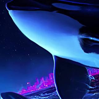 Orca phone wallpaper