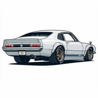 Cars cartoon iPhone wallpaper