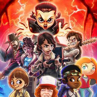 Stranger Things iPhone 7 wallpaper