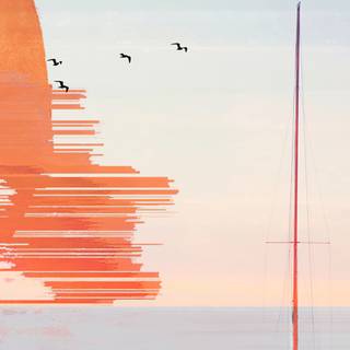 iPhone X sunset wallpaper