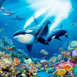 Orca The Killer Whale wallpaper