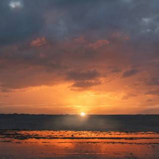 iPhone X sunset wallpaper