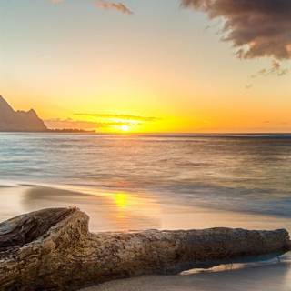 iPhone X sunset wallpaper