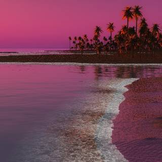 iPhone X sunset wallpaper