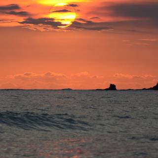 iPhone X sunset wallpaper