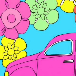 Cars cartoon iPhone wallpaper