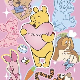 Phone sticker wallpaper