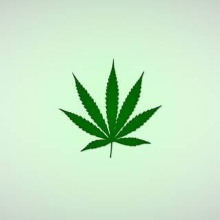 Alien weed wallpaper