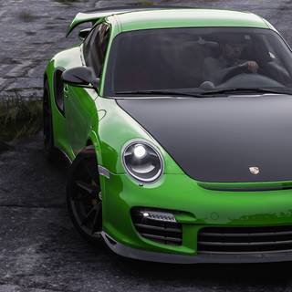 Porsche GT2 Rs phone wallpaper