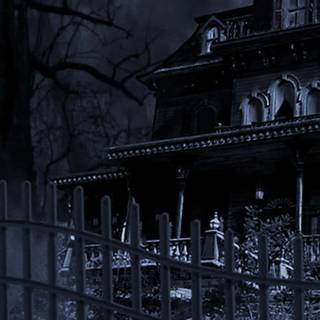 Haunted mansion iPhone wallpaper