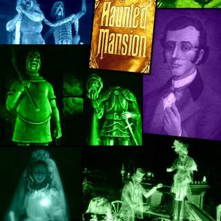 Haunted mansion iPhone wallpaper