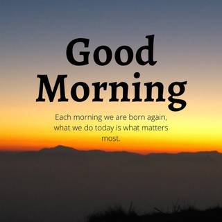 Good morning phone wallpaper