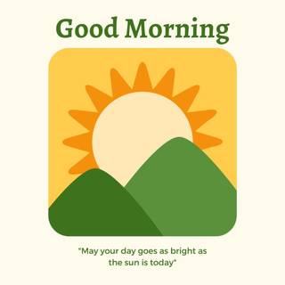 Good morning phone wallpaper