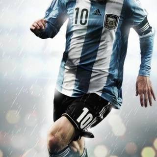 iPhone X Messi wallpaper