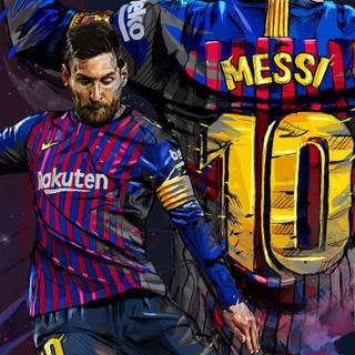 iPhone X Messi wallpaper