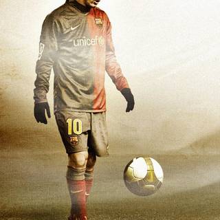 iPhone X Messi wallpaper