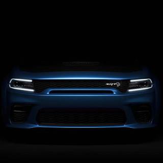 Dodge Charger Hellcat black wallpaper