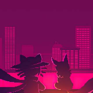 iPhone X pink wallpaper