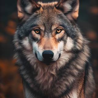 Wolf iPhone X wallpaper