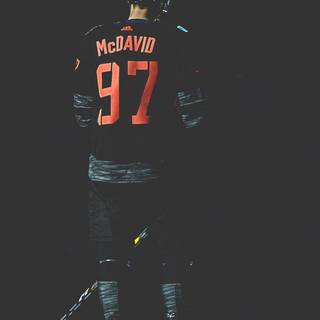 Connor McDavid iPhone wallpaper