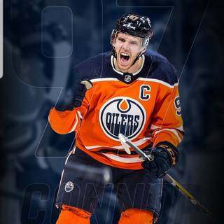 Connor McDavid iPhone wallpaper