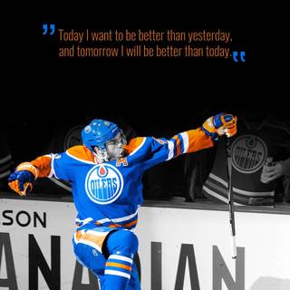 Connor McDavid iPhone wallpaper