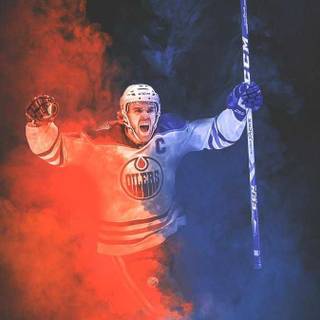 Connor McDavid iPhone wallpaper