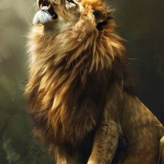 iPhone X lion wallpaper