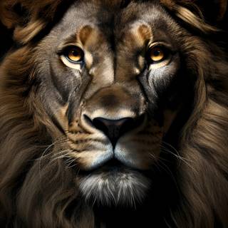 iPhone X lion wallpaper