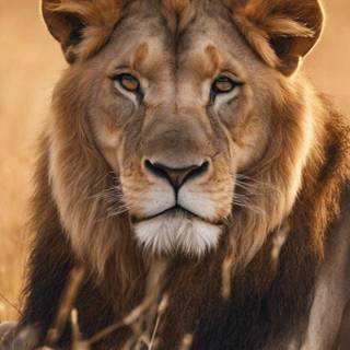 iPhone X lion wallpaper