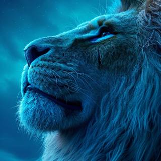 iPhone X lion wallpaper