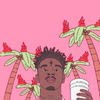 Savage iPhone wallpaper