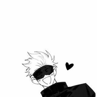 Gojo drawing wallpaper