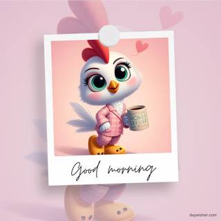 Morning cartoon wallpaper