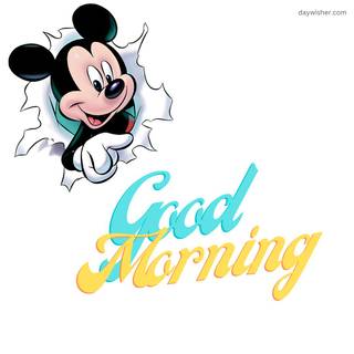 Morning cartoon wallpaper