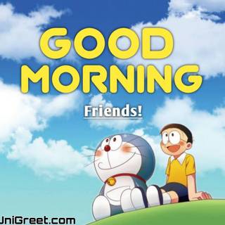 Morning cartoon wallpaper