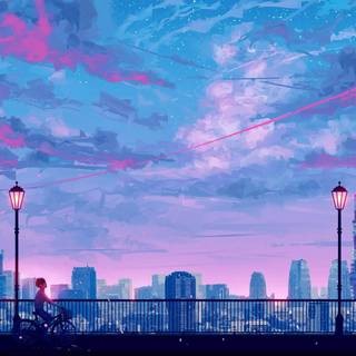 Anime enviroment wallpaper