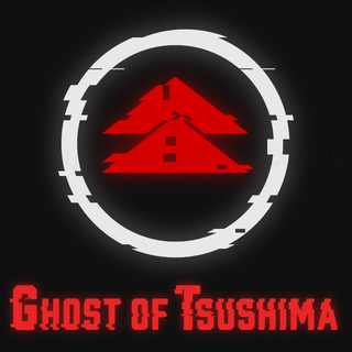 Ghost of Tsushima logo wallpaper