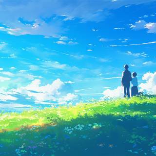 Anime enviroment wallpaper