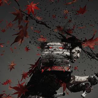 Ghost of Tsushima logo wallpaper