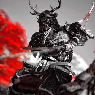 Ghost of Tsushima logo wallpaper